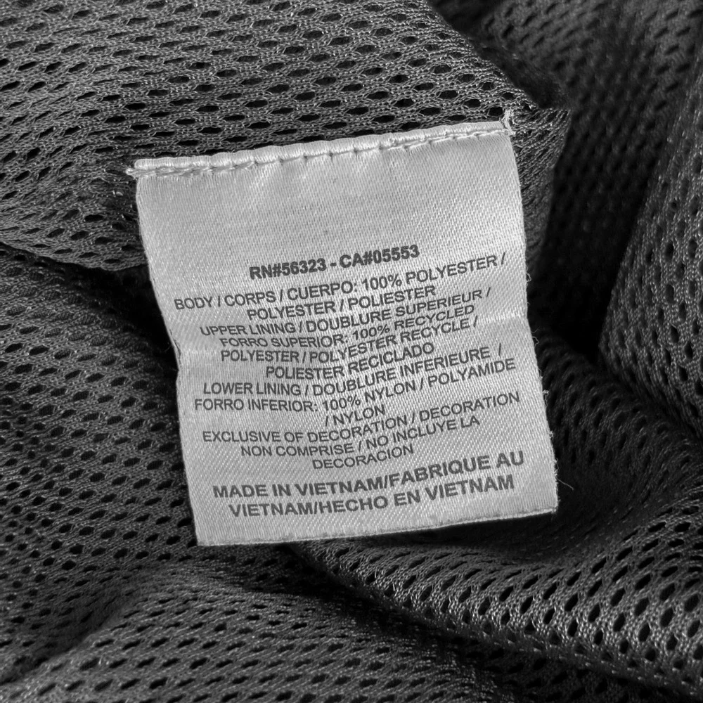 Nike Mens XL Track Pants Grey Mesh Lined Windbreaker Bottoms